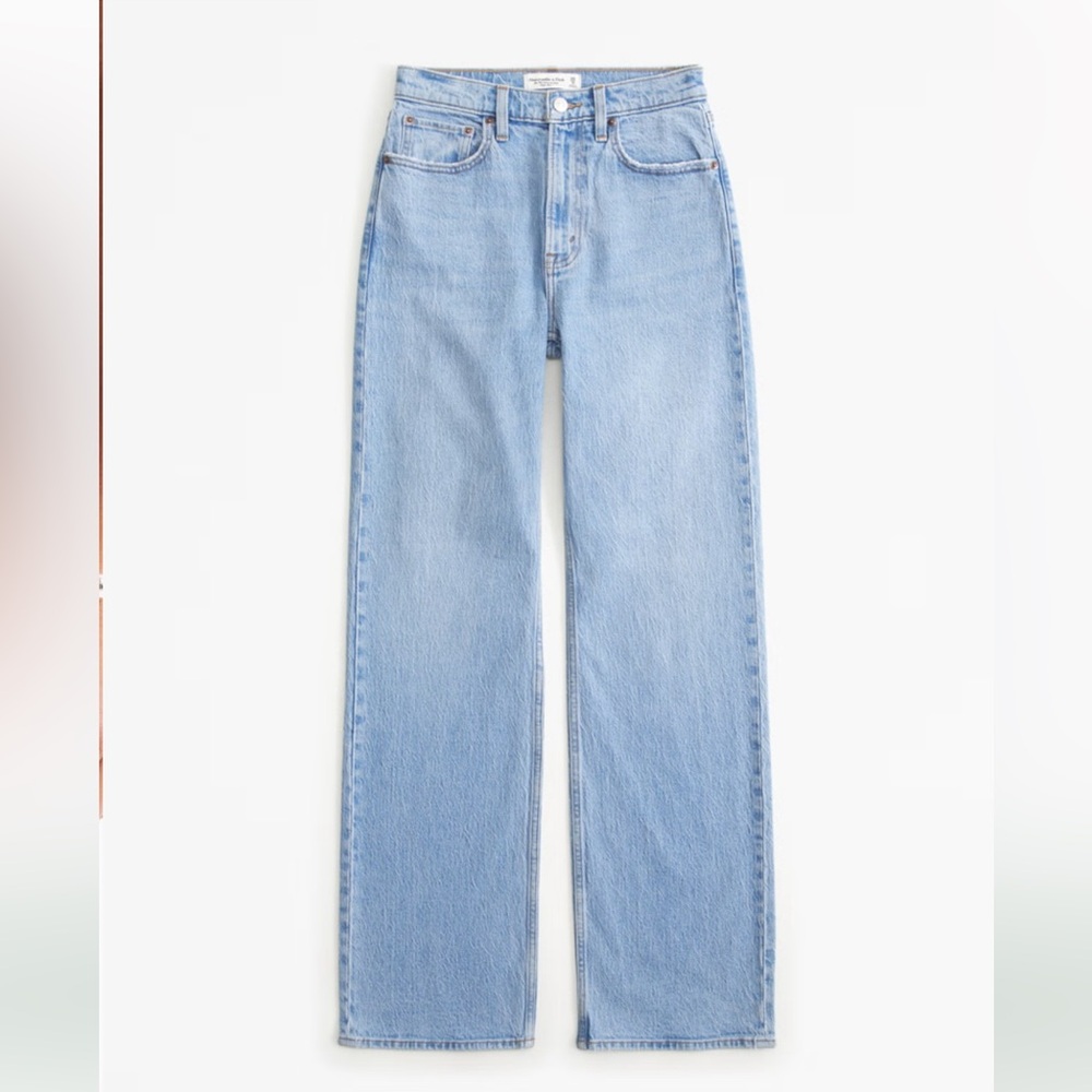 Perfect Condition Abercrombie Curve Love High Rise 90s Relaxed Jeans